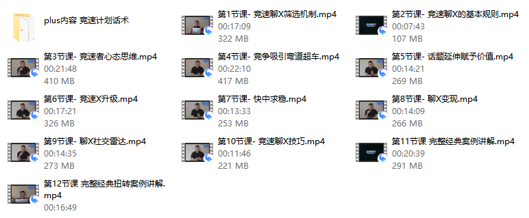 Ryan瑞恩《竞速聊Xplus》-PUA脱单资源网